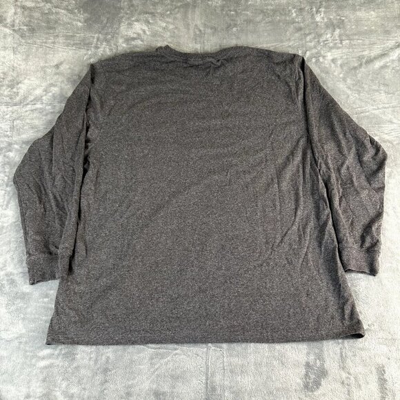 Carhartt Shirt Men 2XL Gray Loose Fit Tee Long Sleeve Crew Pullover Workwear XXL - Picture 8 of 9